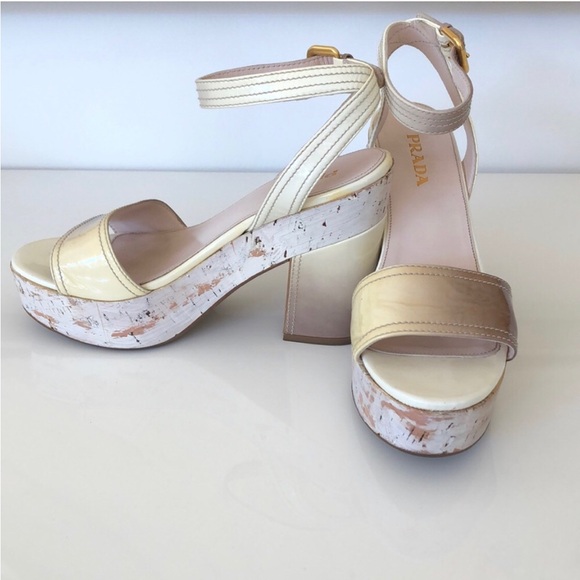 Authentic Prada Platforms/Wedges - Picture 2 of 10